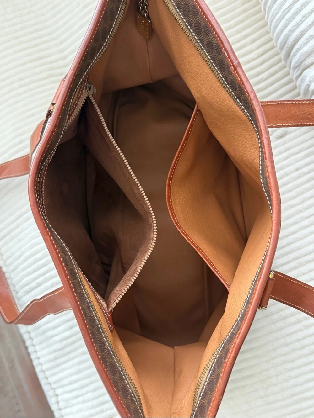 Vintage Celine Macadam Tote Bag